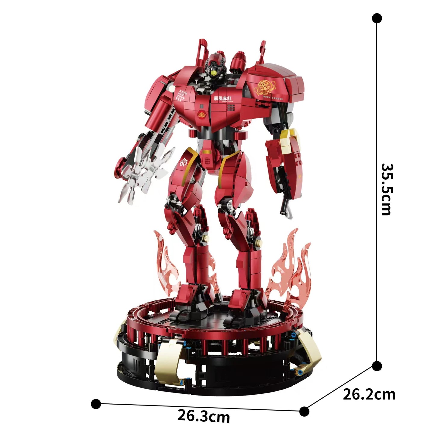 KBox 10314 Pacific Rim Crimson Typhoon Jeager Official Licenced