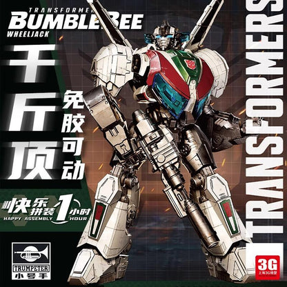 Trumpeter 08129 Transformers Wheeljack SK11 Smart Kit Pre-painted Glue-free