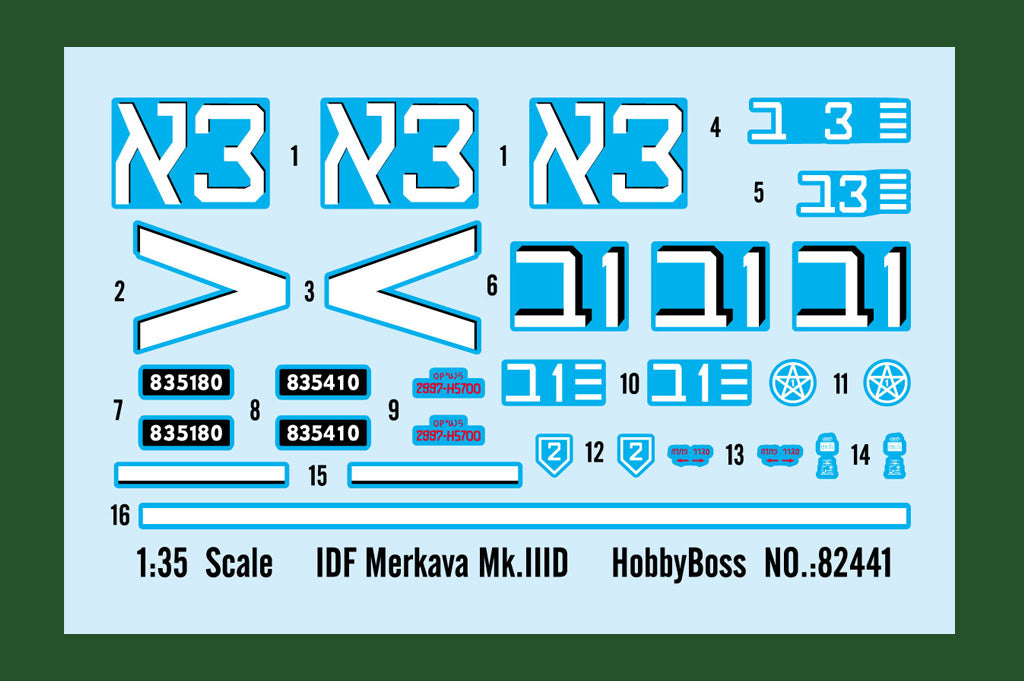 Hobbyboss IDF Merkava Mk.IIID 82441