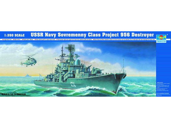 Trumpeter 04514 – 1/350 USSR Navy Sovremenny Class Project 956 Destroyer Model Kit