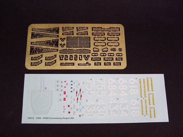 Trumpeter 04514 – 1/350 USSR Navy Sovremenny Class Project 956 Destroyer Model Kit