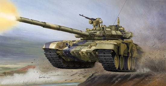 Trumpeter 05560 1/35 Scale Russian T-90 MBT - Cast Turret