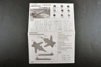 Trumpeter Sukhoi Su-47 Berkut 01324