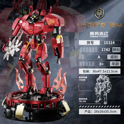 KBox 10314 Pacific Rim Crimson Typhoon Jeager Official Licenced