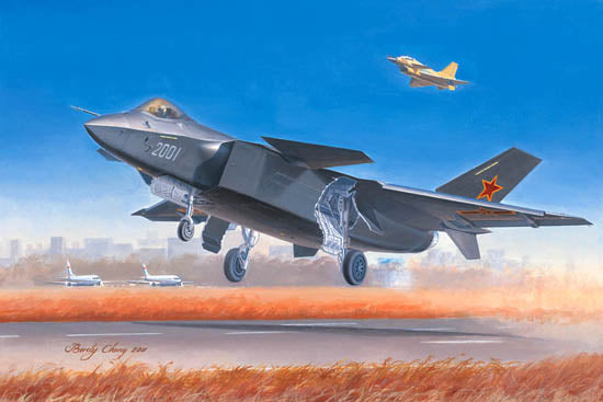 Trumpeter Chinese J-20 Mighty Dragon 01663