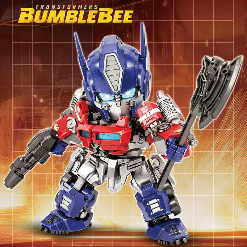 Trumpeter 08700 Transformers BumbleBee Optimus Prime Q Version special edition
