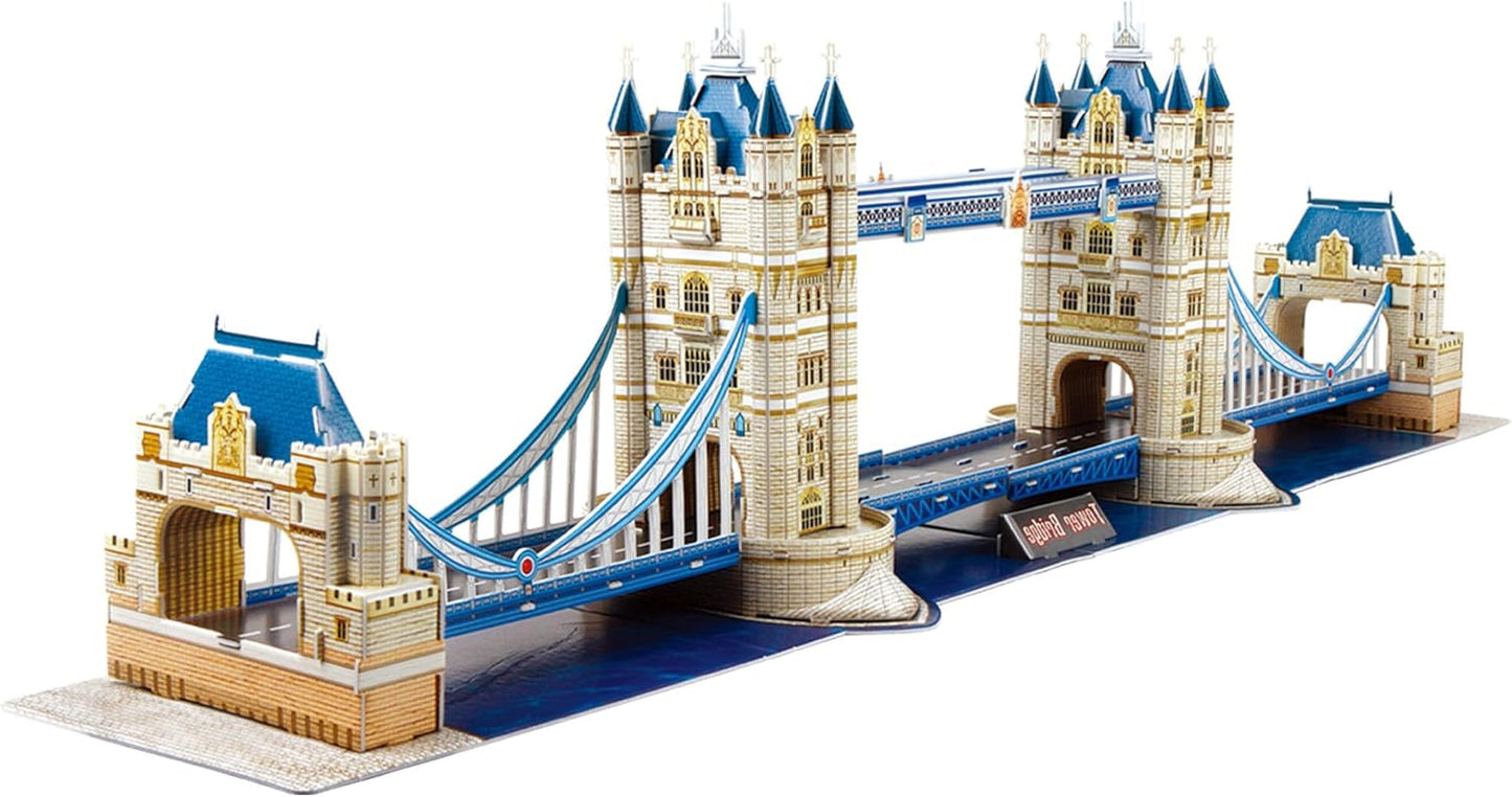 Cubic Fun 3D Puzzle Tower Bridge London England National Geographic Medium