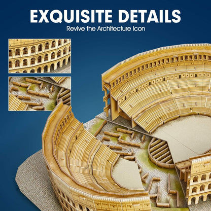 Cubic Fun 3D Puzzle The Colossem National Geographic medium DIY Building Kit