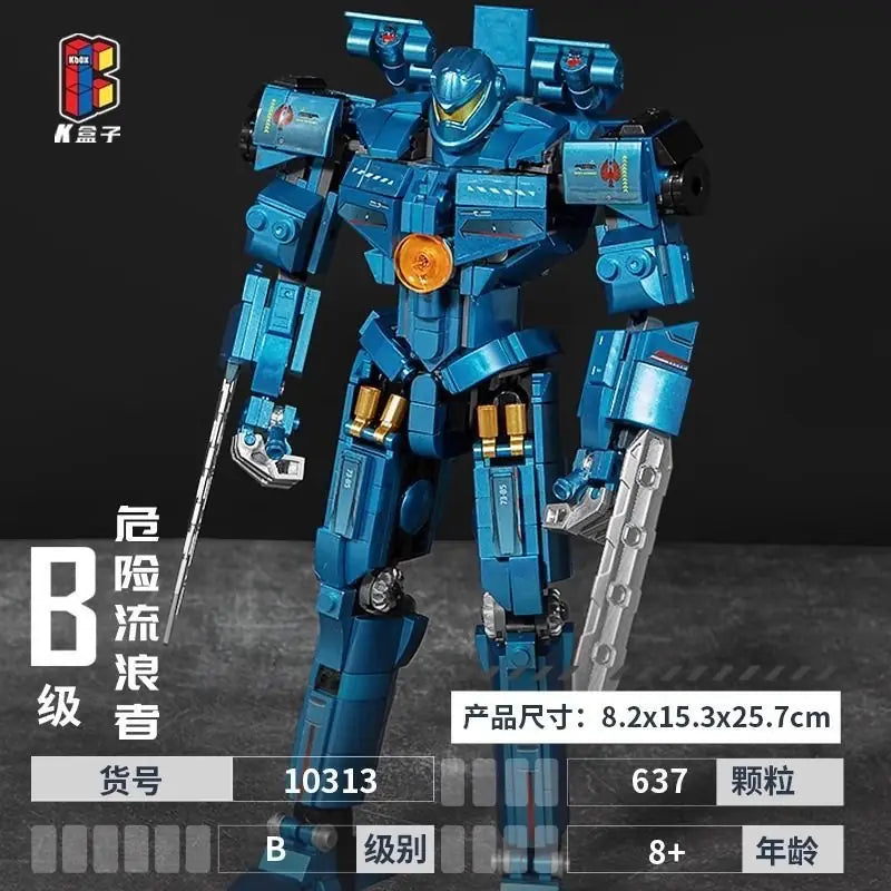 KBox 10313 Pacific Rim Gipsy Danger Mark III Brick Assembly