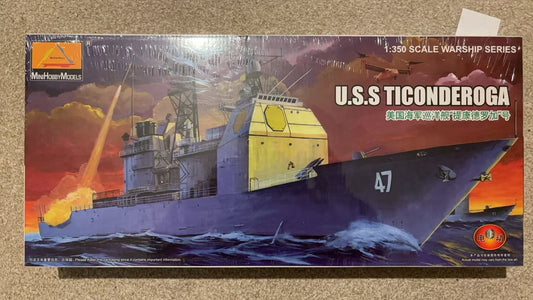 Trumpeter Mini Hobby Models 80701 1/350 Cruiser U.S.S Ticonderoga Scale model kit
