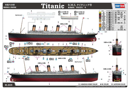 Trumpeter / Hobby Boss 83420 – 1/700 Scale R.M.S. Titanic Model Kit