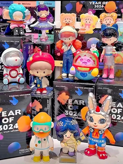 F.UN All Star Year of 3024 Series Blind Box Unopened 9+1 Case set