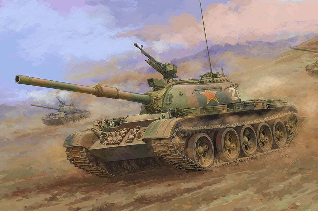 Trumpeter Hobby Boss 84540 1:35 Scale Model kit Chinese PLA 59-2 Medium Tank